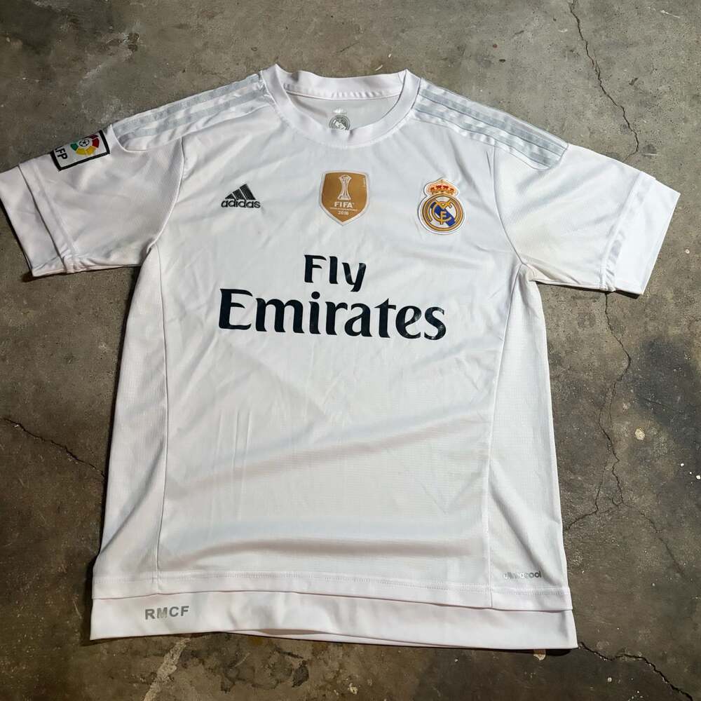 REAL MADRID 2015 2016 HOME SHIRT FOOTBALL SOCCER JERSEY ADIDAS